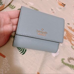 Kate spade blue small wallet